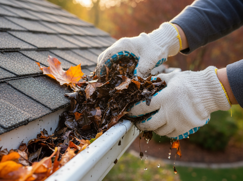 When is best time of year to clean gutters?